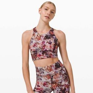 Lululemon Wunder Train Long-Line Bra *Medium Support, Urbantricity Multi